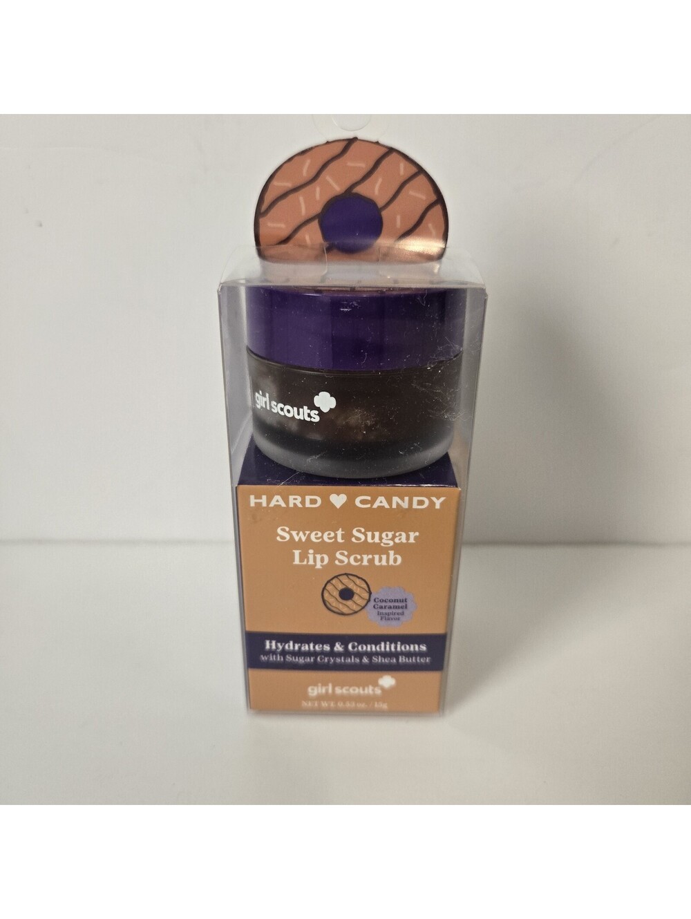 Hard Candy Girl Scout  Sweet Sugar Lip Scrub (Coconut Caramel Inspired)